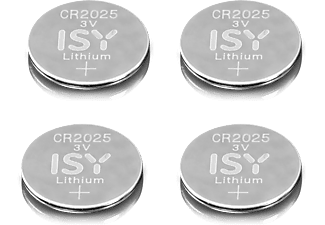 ISY IBA2025-1 lítium gombelem CR2025, 4 db (2V221960)
