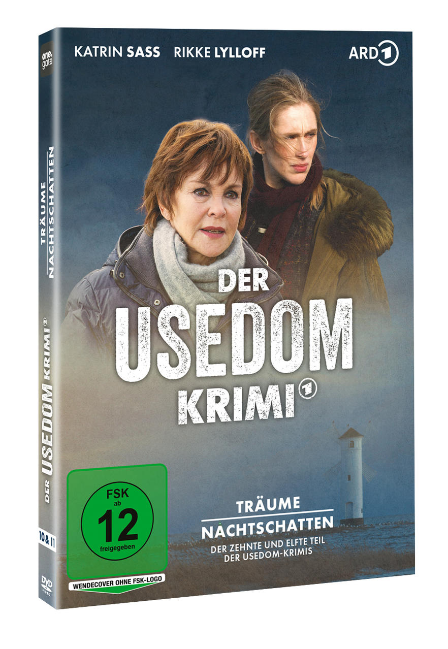DVD-Cover für das deutsche Krimidrama 'Der Usedom Krimi' mit zwei Frauen.
