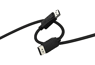 ISY IDP-1015 DisplayPort 1.2 összekötő kábel, 1,5 méter, fekete (2V225503)
