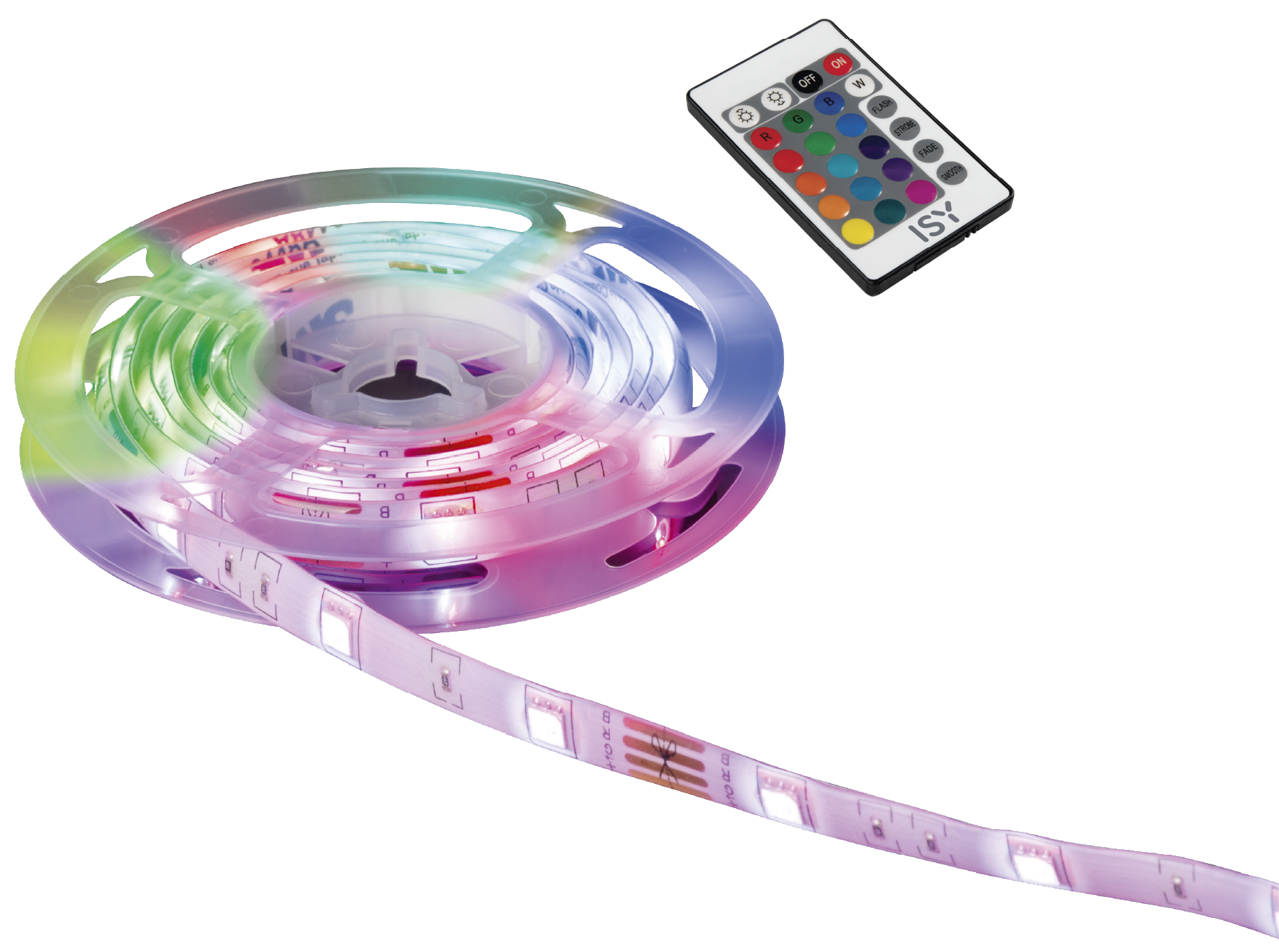 ISY ILG-1500 LED fényszalag, 1,5m, RGB (2V225460)