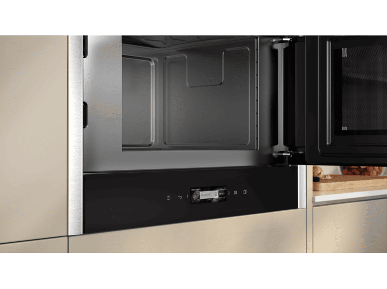 Neff NR4WR21N1, N70 Mikrowelle (900 Watt, Einbaugerät, 21 l, Edelstahl) — Foto 2 von 5