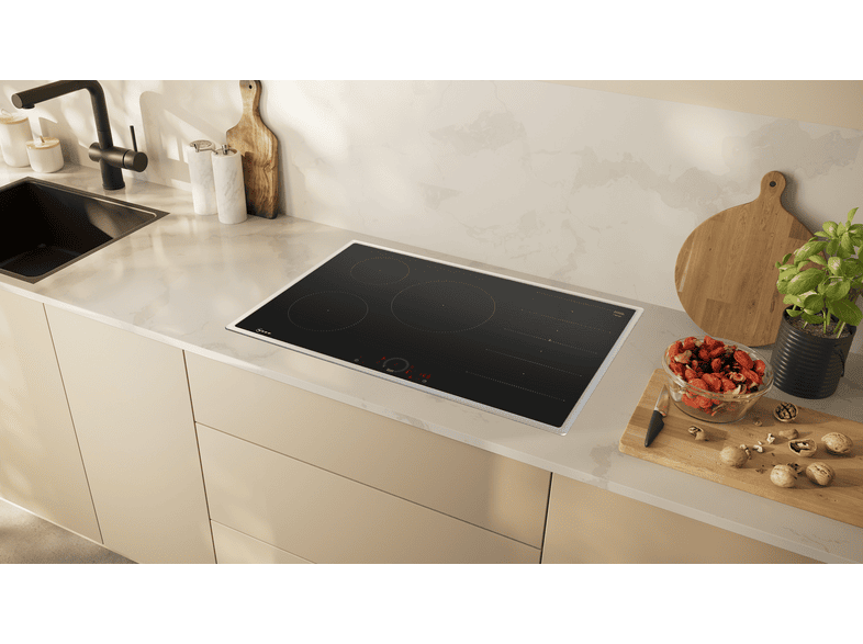 Neff T68SHV4L0 Induktionskochfeld (802 mm breit, 5-Zonen, Glaskeramik, Autarkes Kochfeld) — Foto 3 von 5