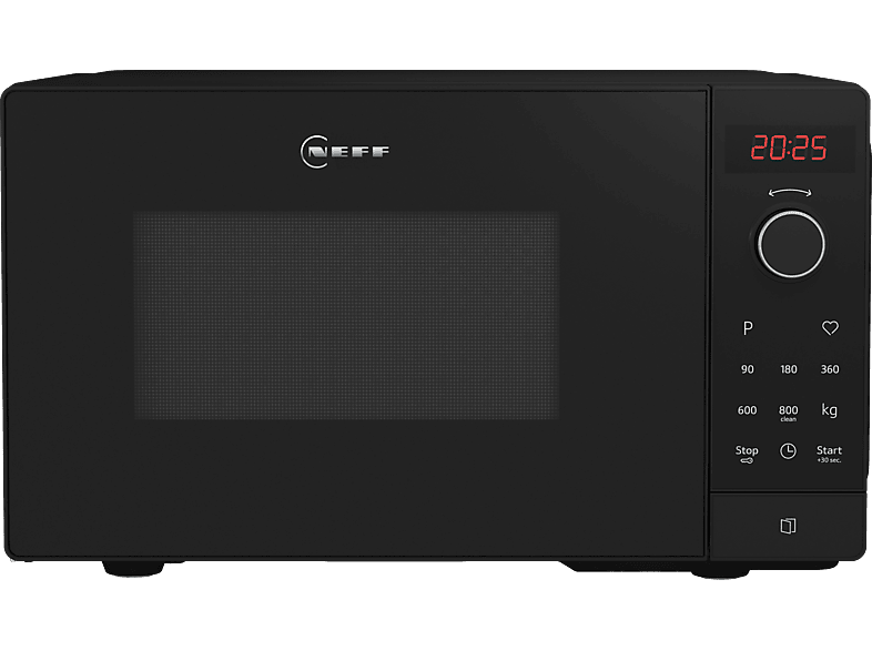 Neff FLAWG20S2 Mikrowelle (800 Watt, Freistehend, 20 l, Schwarz)