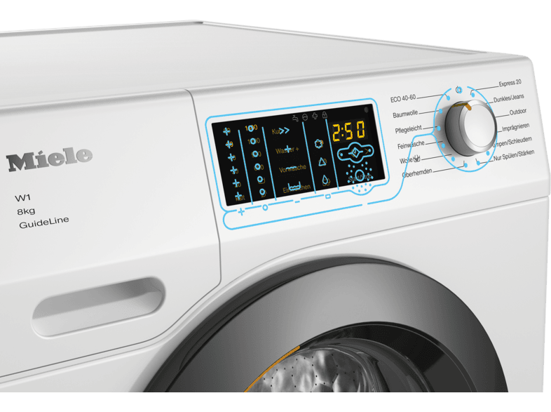 Miele WDD 131 WPS Guideline Waschmaschine Frontlader (8 kg, 1400 U/Min., A, Frontlader) — Foto 4 von 5