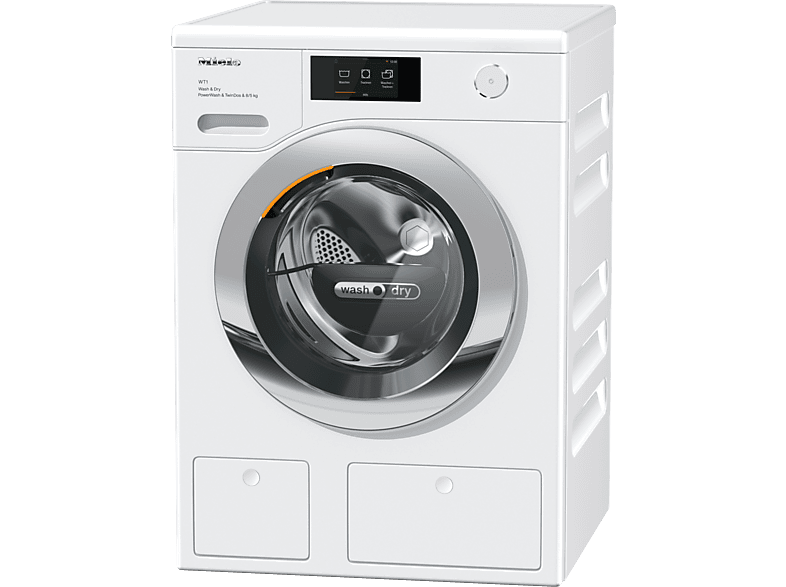 Miele WTR 860 WPM Pwash & TDOS 8/5 KG WT1 LOTOSweiss Waschtrockner (8 kg / 5 kg, 1,600 U/Min., freistehend, Lotosweiß) — Foto 3 von 5