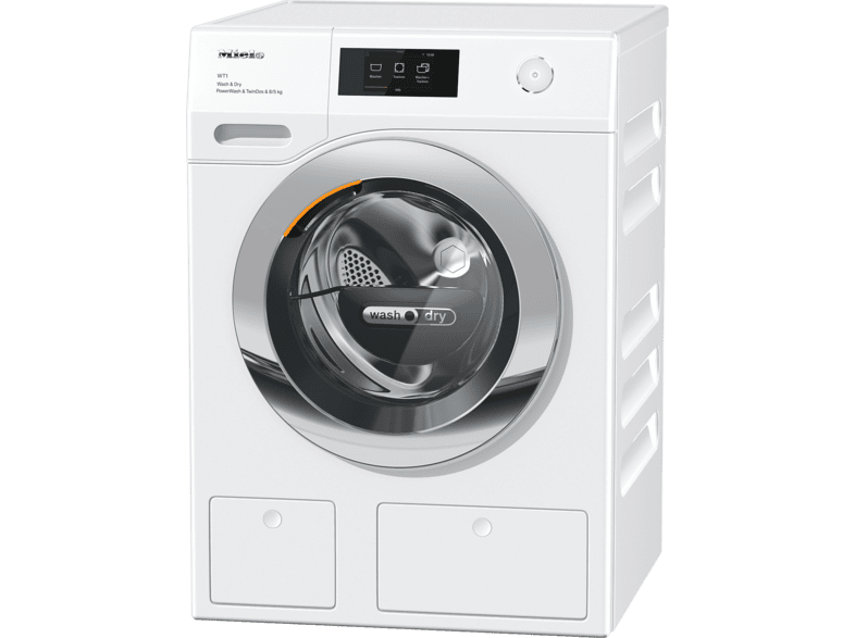 Miele WTR 870 WPM Pwash & TDOS 8/5 KG WT1 LOTOSweiss Waschtrockner (8 kg / 5 kg, 1,600 U/Min., freistehend, Lotosweiß) — Foto 2 von 5