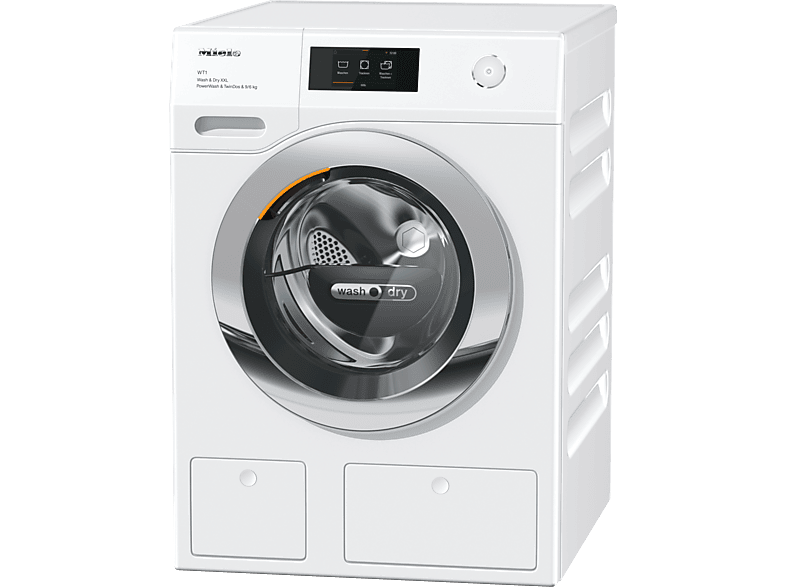 Miele WTW 870 WPM Pwash & TDOS 9/6 KG WT1 LOTOSweiss Waschtrockner (9 kg / 6 kg, 1,600 U/Min., freistehend, Lotosweiß) — Foto 3 von 5