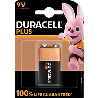 DURACELL Plus MN1604 9V/6LR61 K1 - Batteria (nero/rame)