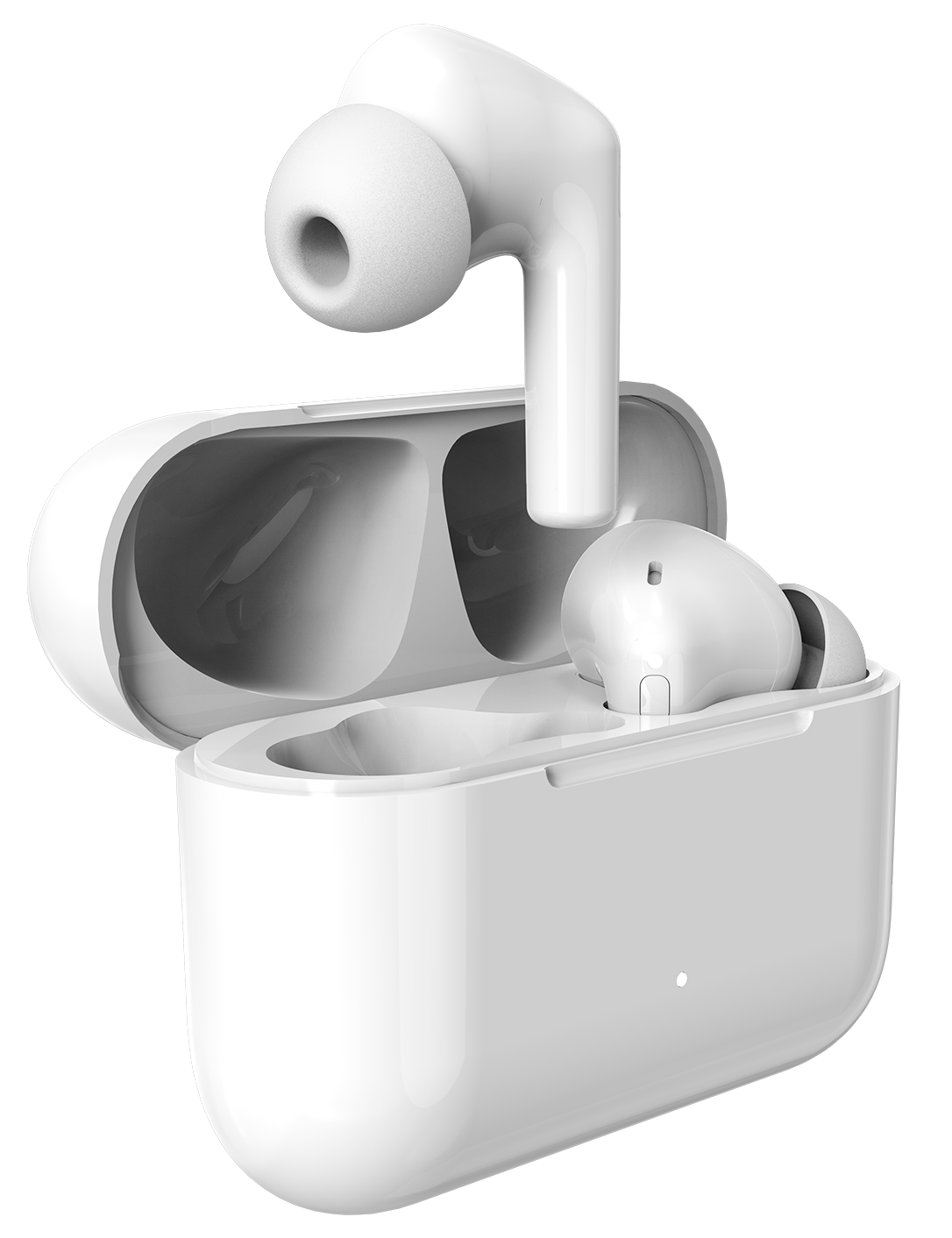 ISY ITW-5000-WT TWS vezeték nélküli fülhallgató, fehér (2V225478)