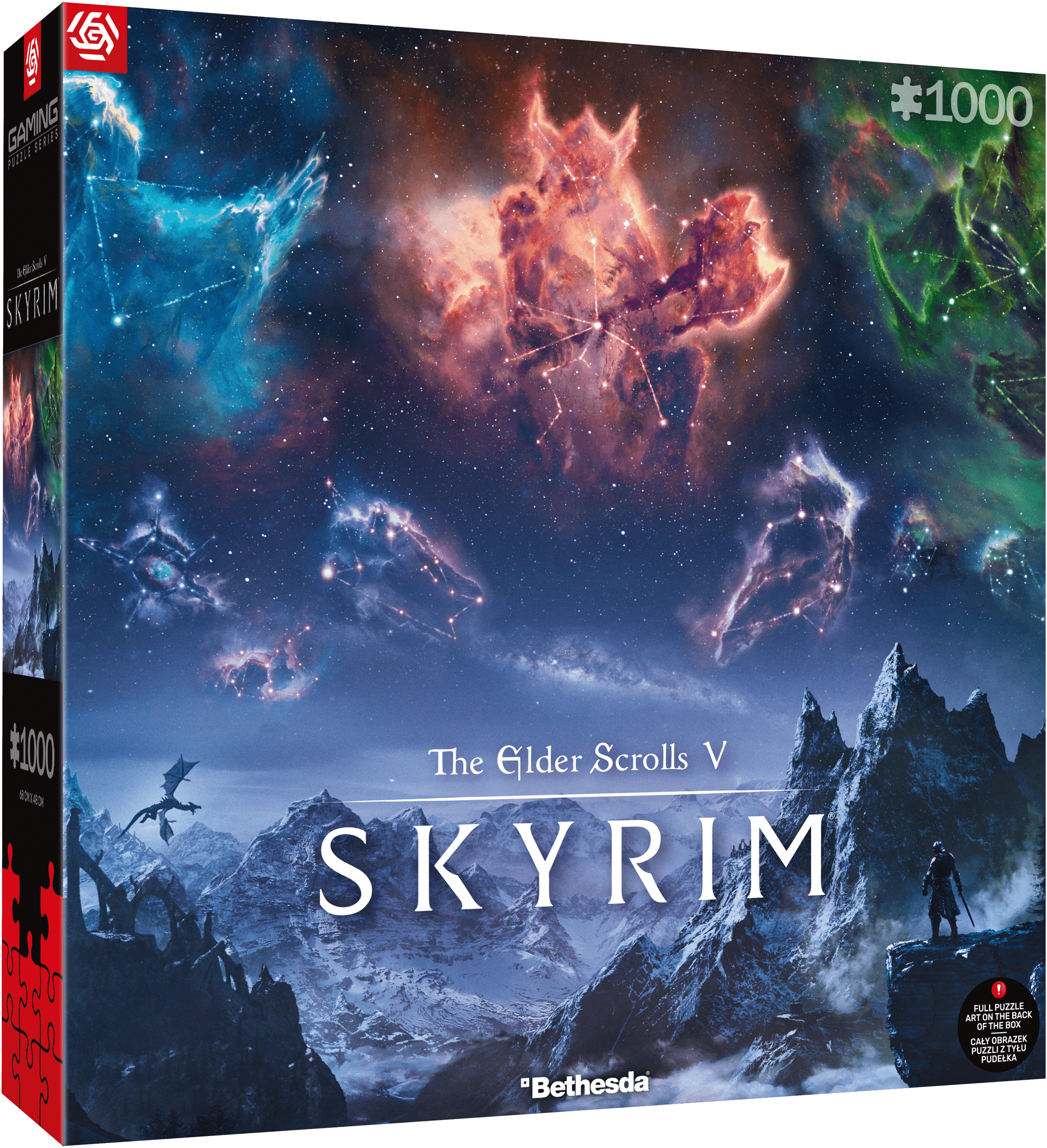 Gaming Puzzle Series: The Elder Scrolls V - Skyrim 1000 db-os puzzle