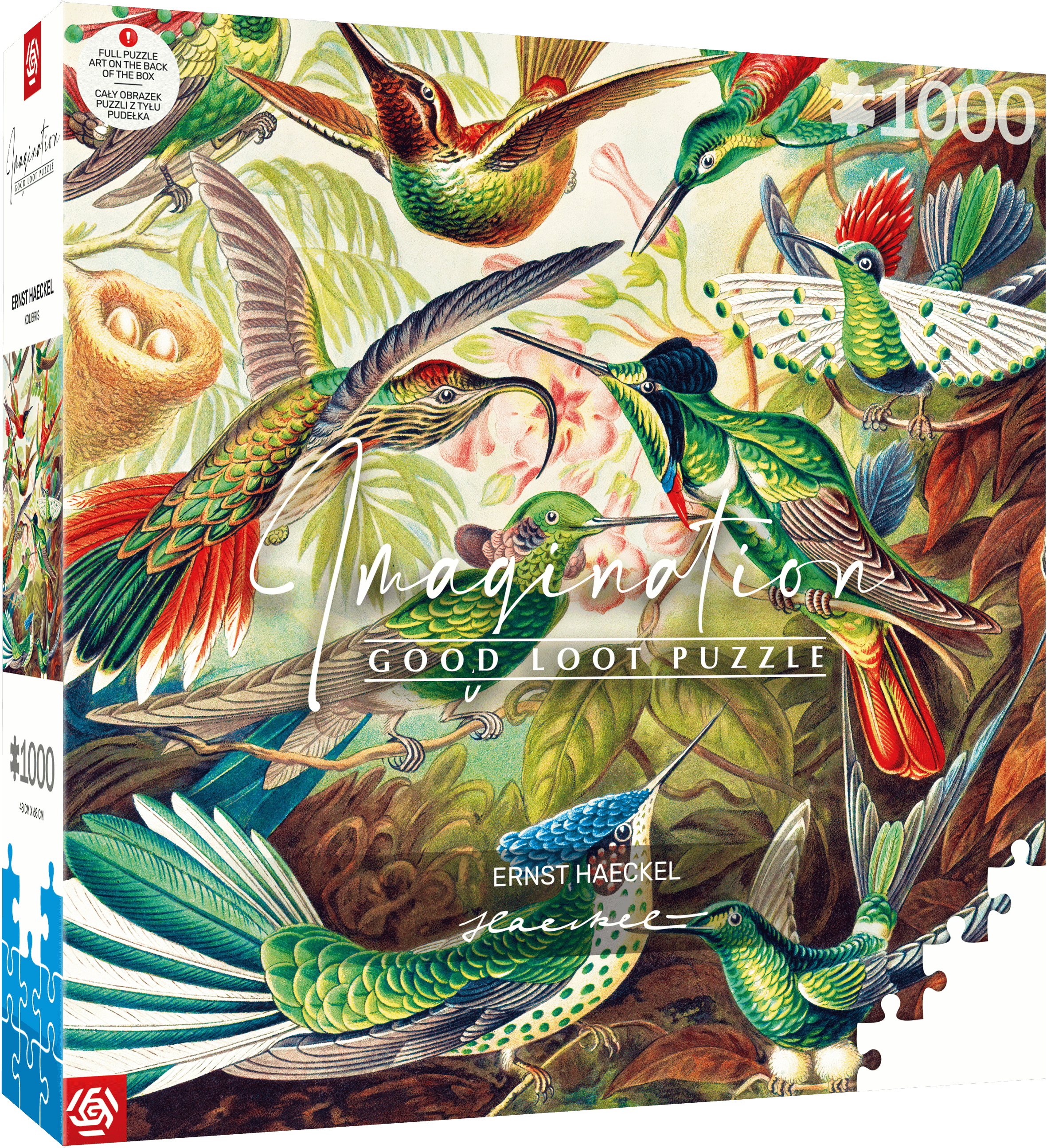 Imagination: Ernst Haeckel - Hummingbirds 1000 db-os puzzle