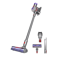 DYSON DYSON V8 ADVANCED Kabelloser Staubsauger (0,54 l, Akkulaufzeit: 40 Minuten, Silber/Nickel)