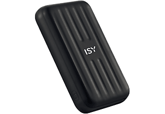 ISY IMC-5000 MAG powerbank, 5000 mAh, MagSafe csatlakozással (2V055870), fekete