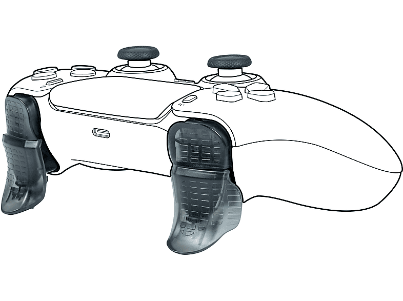 Nacon Trigger-Pack schwarz für PS5 Controiller; Gaming-Zubehör
