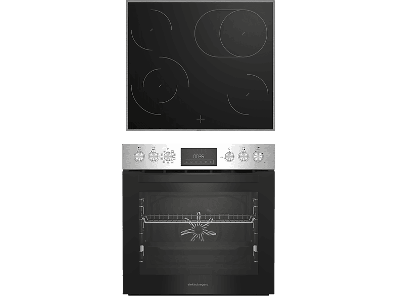 ELEKTRA BREGENZ HEPMC 64095 XR, Herdset inkl. Kochfeld