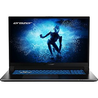 ERAZER Defender P50 (MD 62620) - Ordinateur portable de jeux, 17.3 ", Intel® Core™ i7, 1 TB SSD, 16 GB RAM, NVIDIA GeForce RTX™ 4060 (8 GB, GDDR6), Noir