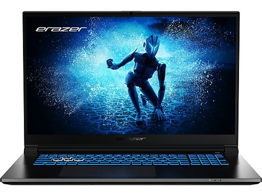 ERAZER Defender P50 (MD 62620) - Gaming Notebook, 17.3 ", Intel® Core™ i7, 1 TB SSD, 16 GB RAM, NVIDIA GeForce RTX™ 4060 (8 GB, GDDR6), Schwarz
