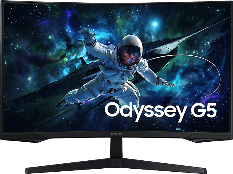 SAMSUNG Odyssey G5 S32CG552EUXEN 32'' Ívelt WQHD 165 Hz 16:9 FreeSync VA LED Gamer monitor