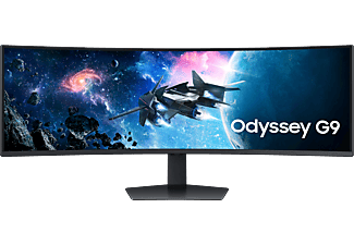 SAMSUNG Odyssey G9 S49CG950EUXEN 49'' Ívelt DQHD 240 Hz 32:9 FreeSync VA LED Gamer monitor