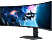 SAMSUNG Odyssey G9 S49CG950EUXEN 49'' Ívelt DQHD 240 Hz 32:9 FreeSync VA LED Gamer monitor