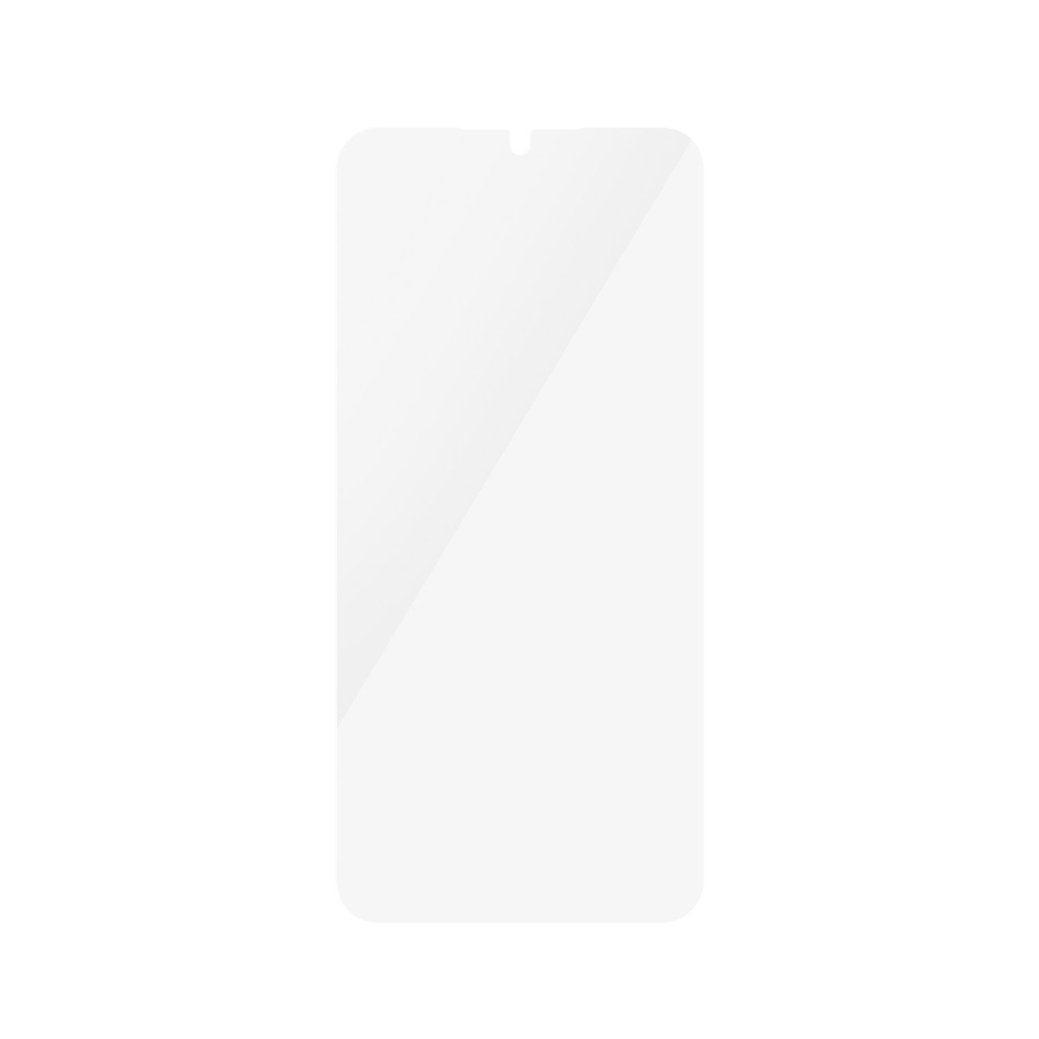 Un protecteur d'écran transparent pour un smartphone.