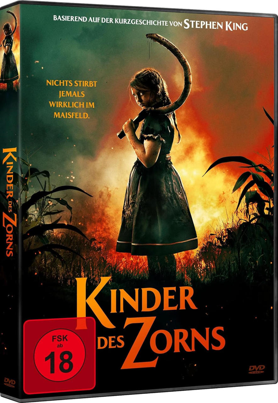 Eine DVD-Hülle mit einem Filmplakat eines Horrorfilms.