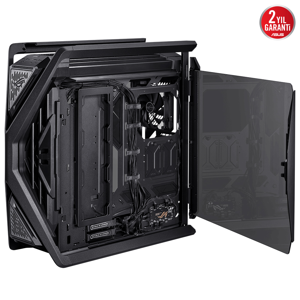 ASUS Rog Hyperion GR701 ARGB USB 3.2 E-ATX Temperli Cam Full Tower Gaming Bilgisayar Kasası