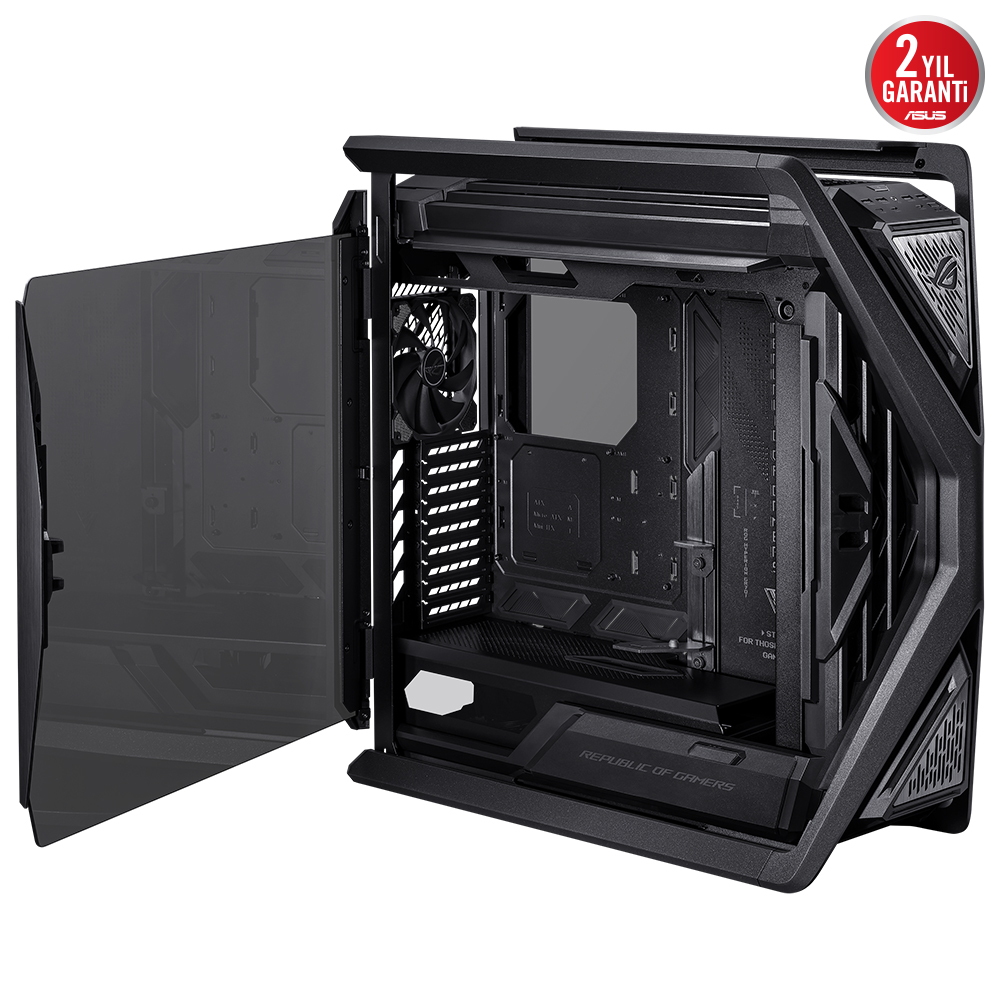 ASUS Rog Hyperion GR701 ARGB USB 3.2 E-ATX Temperli Cam Full Tower Gaming Bilgisayar Kasası