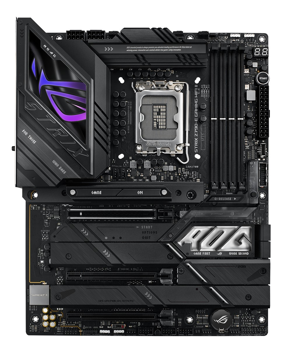 ASUS Rog Strix Z790-E Gaming WiFi II 8000 (OC) DDR5 Soket 1700 M.2