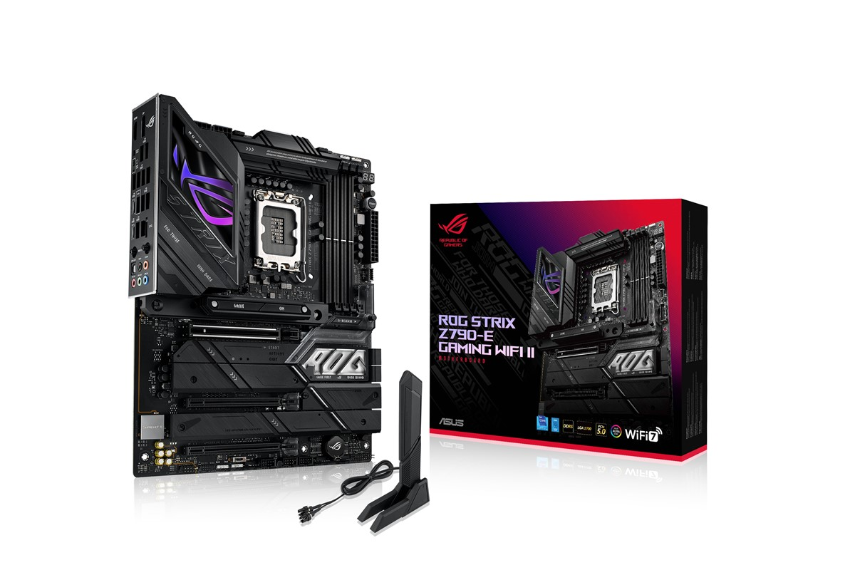 ASUS Rog Strix Z790-E Gaming WiFi II 8000 (OC) DDR5 Soket 1700 M.2
