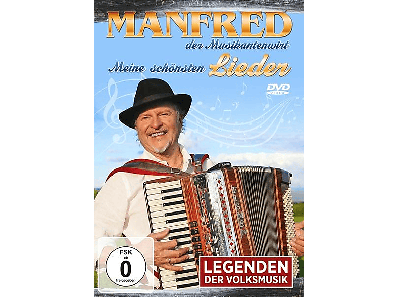 Manfred Der Musikantenwirt - Meine schönsten Lieder - Legenden der Volksmusik - (DVD)