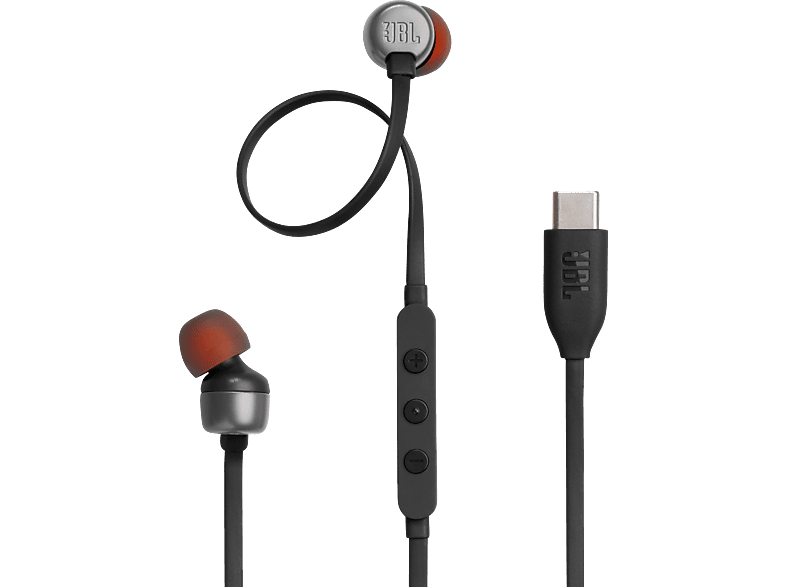 JBL Tune 310C USB-C, In-ear Kopfhörer Schwarz