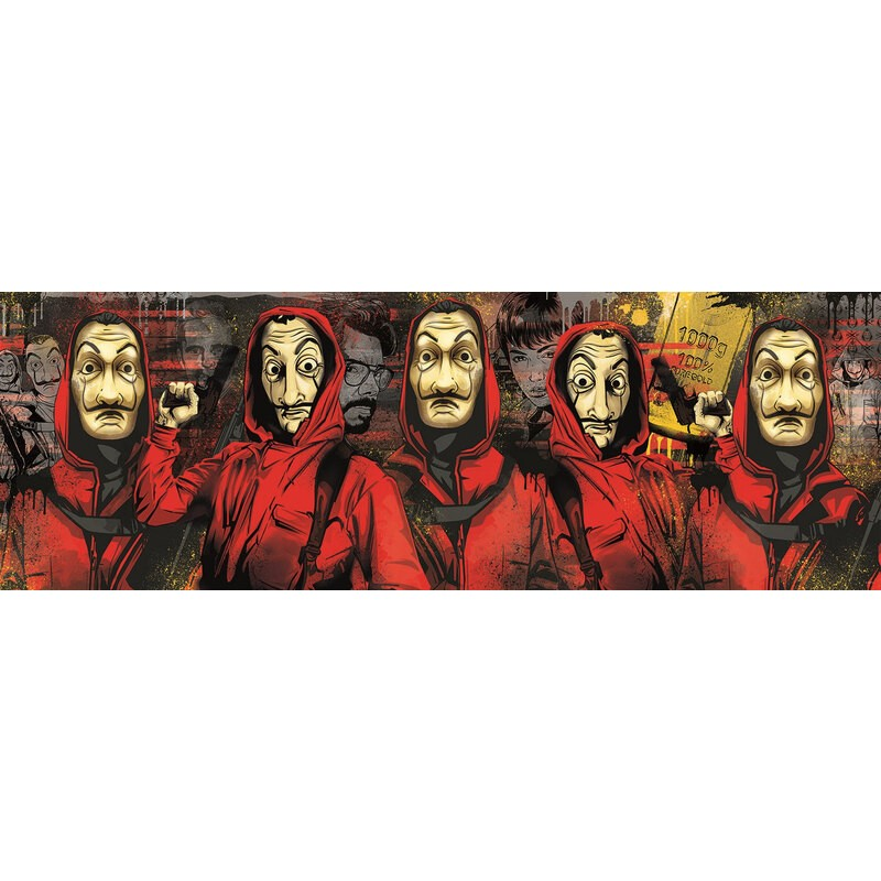 Puzzel 'La Casa De Papel' Panorama - 1000 stuks