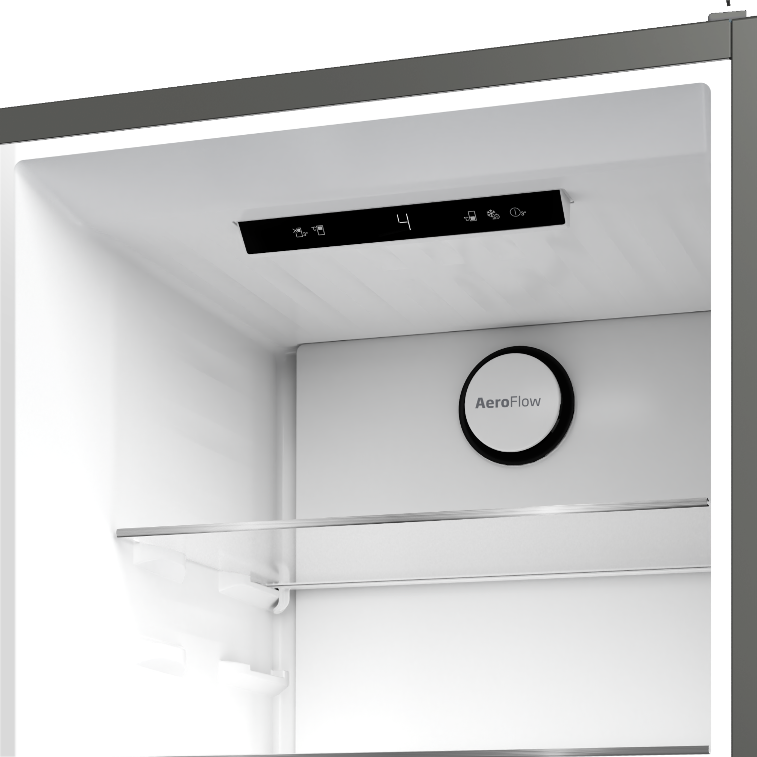 BEKO B5RCNE405HG HarvestFresh Aeroflow Koel-vriescombinatie Antraciet