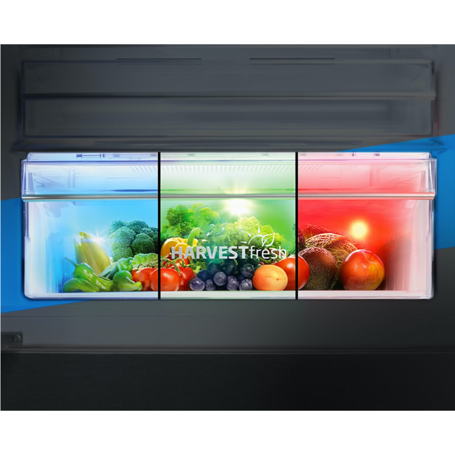 BEKO B5RCNE405HG HarvestFresh Aeroflow Koel-vriescombinatie Antraciet