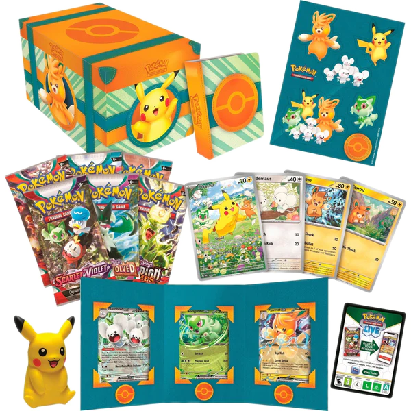 Juego - Magicbox Pokemon Paldea Adventure Chest