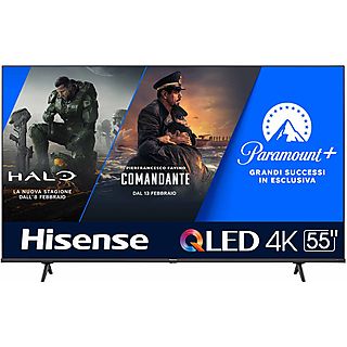 HISENSE 55E7KQ TV QLED, 55 pollici, QLED 4K