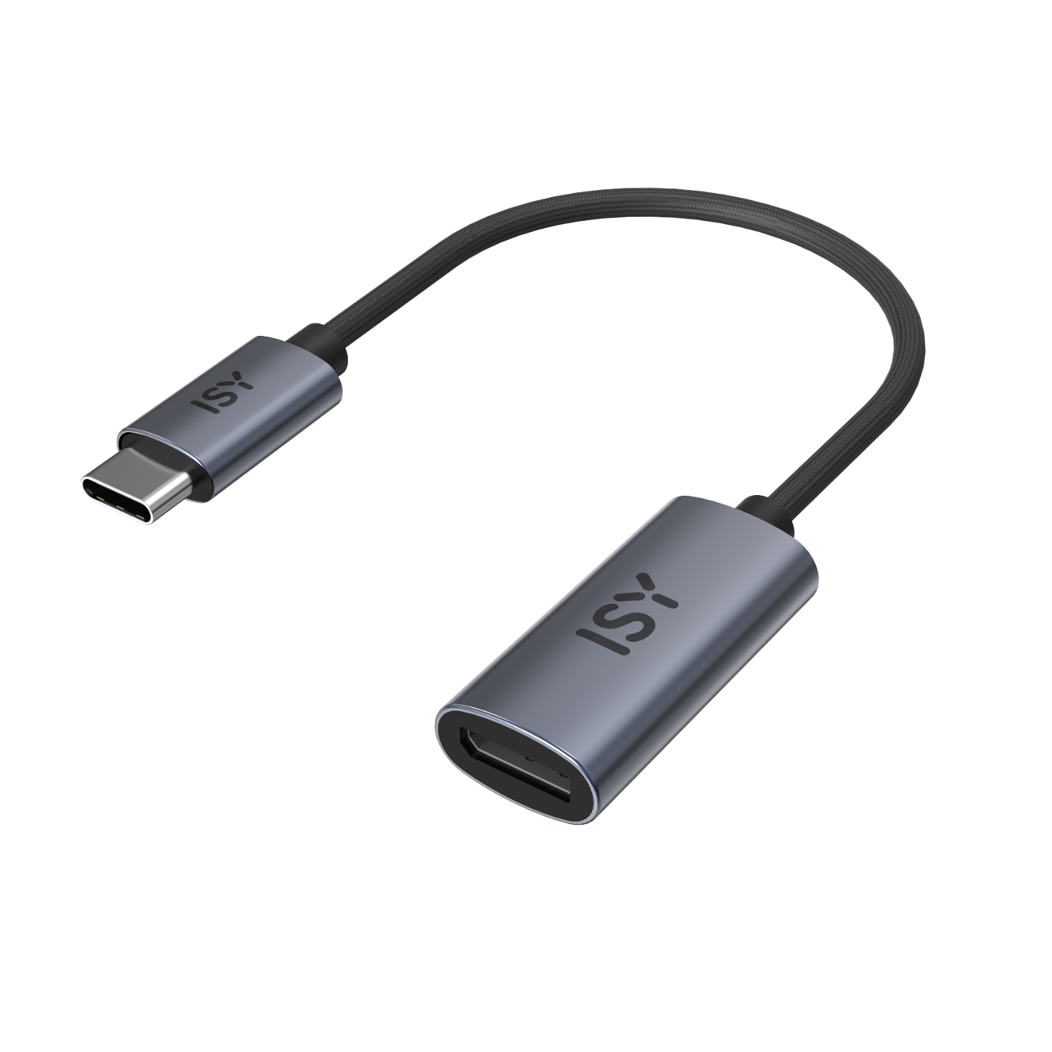 ISY Idp-2500 Usb-c-displayport-adapter Grijs