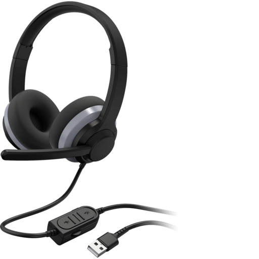 ISY IHS-7000-1 On-ear Bedrade Headset Zwart