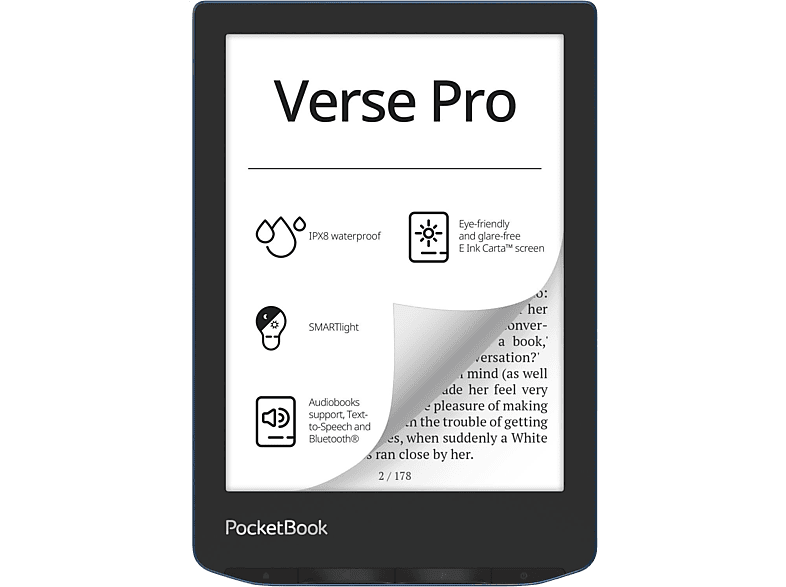 Pocketbook Pocketbook Verse Pro Azure (pb634-a-ww)