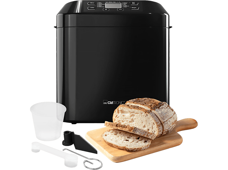 Clatronic BBA 3774 Brotbackautomat, Schwarz