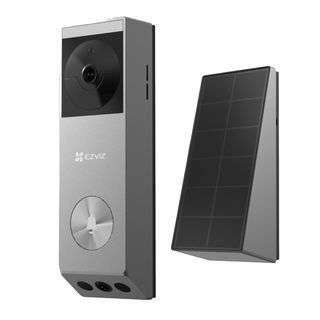 EZVIZ EP3x Pro met Zonnepaneel - Slimme deurbel Grijs