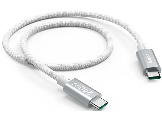 HAMA 201721 - Cavo di ricarica USB-C - USB-C (Bianco)