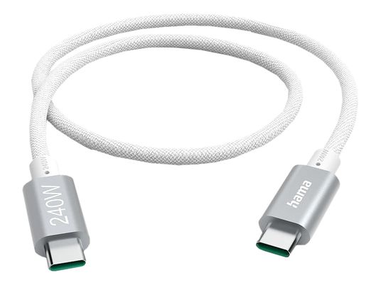 HAMA 201721 - Ladekabel USB-C - USB-C (Weiss)
