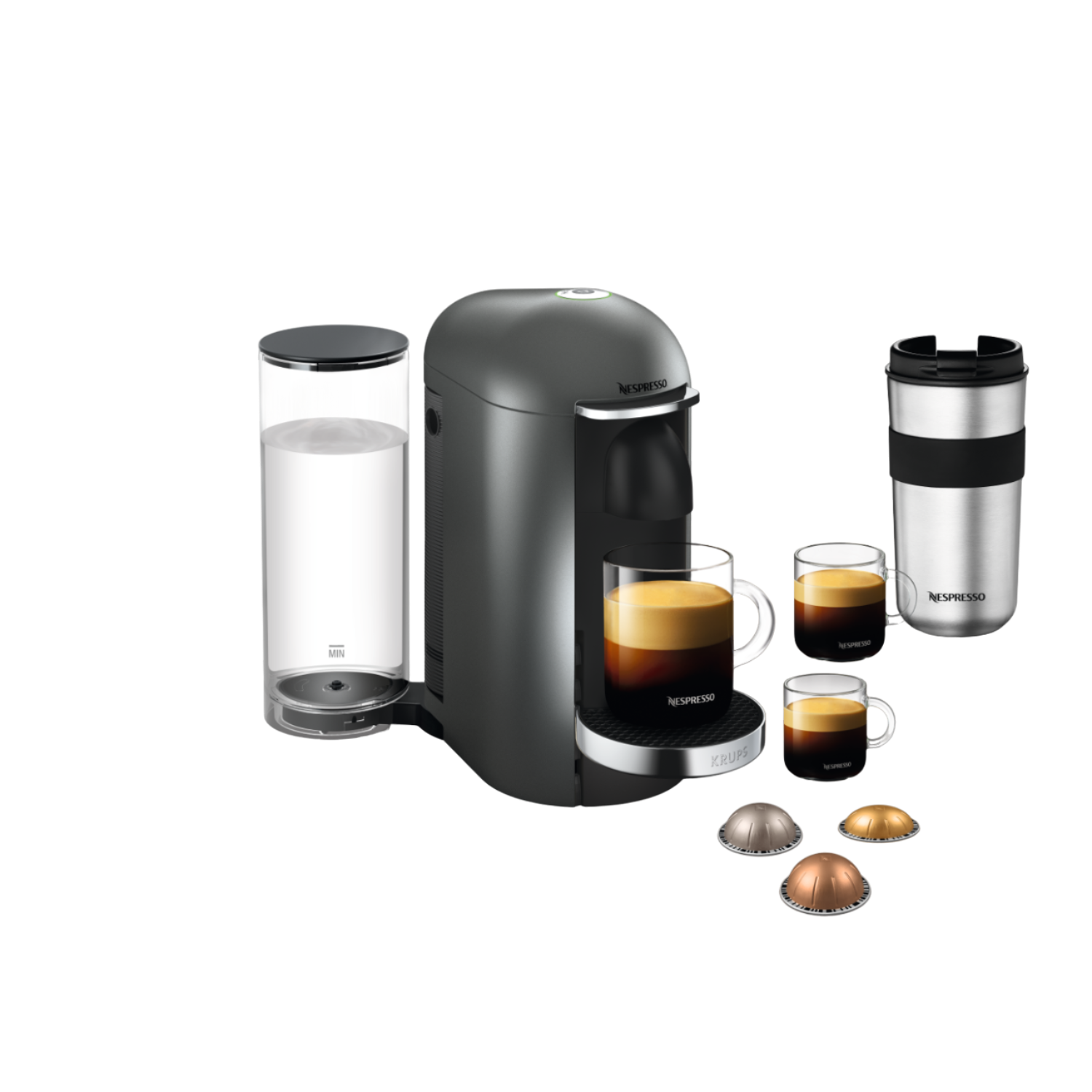 Machine à expresso Krups Nespresso vertuo+ xn900t10