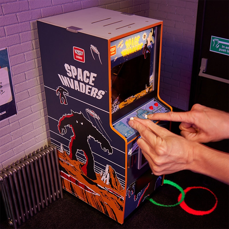 Quarter Scale Arcade Cabinet - Space Invaders - Console de jeu - Multicolore