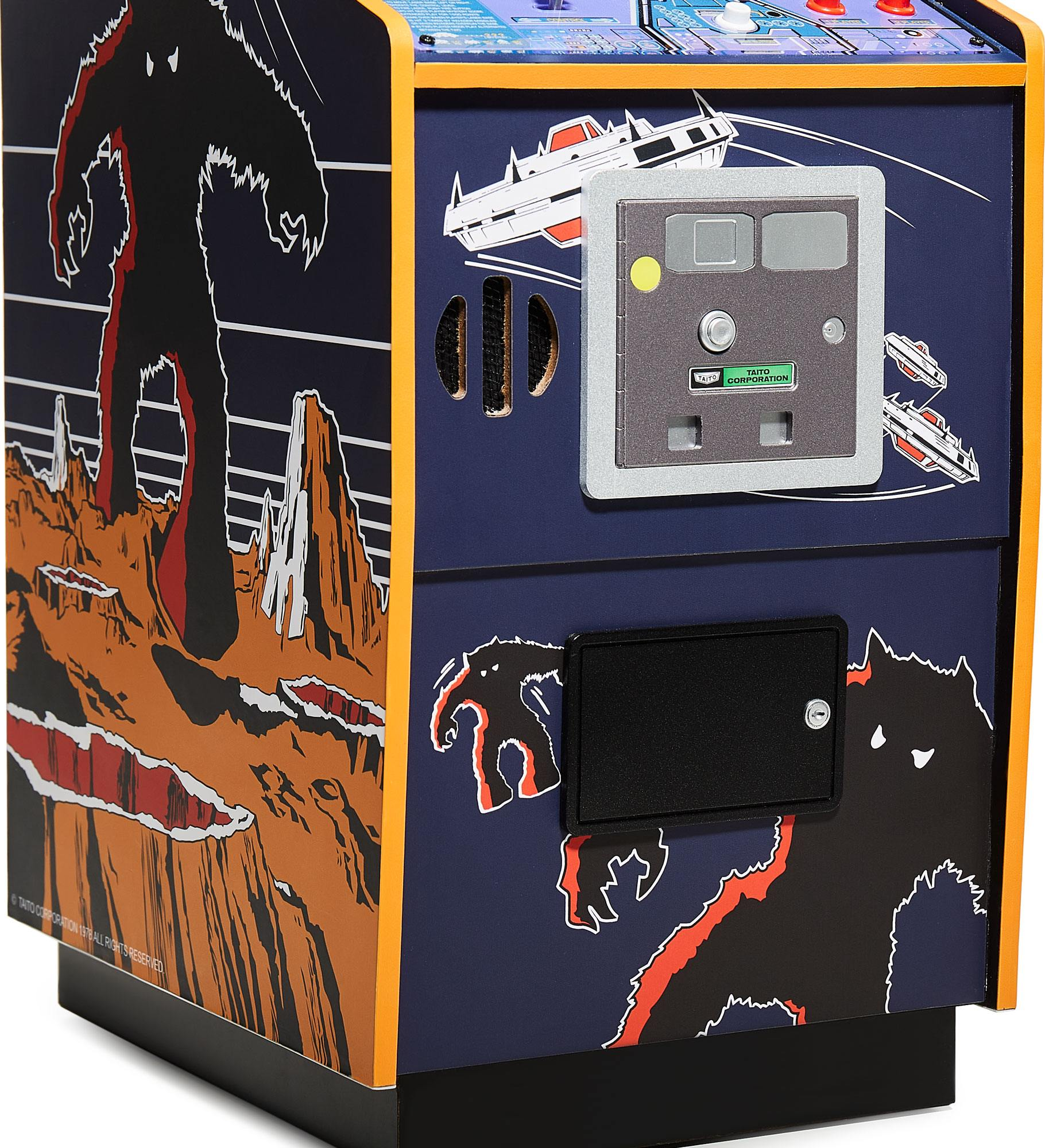Quarter Scale Arcade Cabinet - Space Invaders - Console de jeu - Multicolore