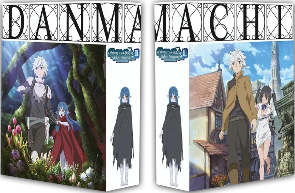Zwei Anime-Cover, eines mit Charakteren in einem Wald und das andere in einer Stadt.
