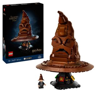 LEGO Harry Potter 76429 Der Sprechende Hut Bausatz, Mehrfarbig