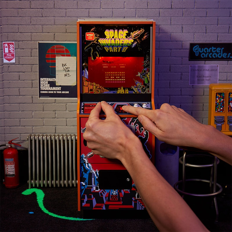 Quarter Scale Arcade Cabinet - Space Invaders : Part II - Console de jeu - Multicolore